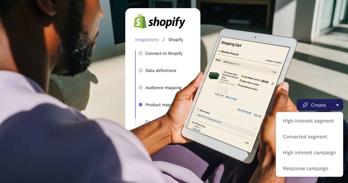 Recover more abandoned carts with Shopify data
