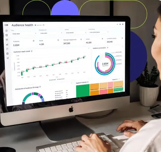 Audience health dashboard showing engagement, fatigue, and reactivation