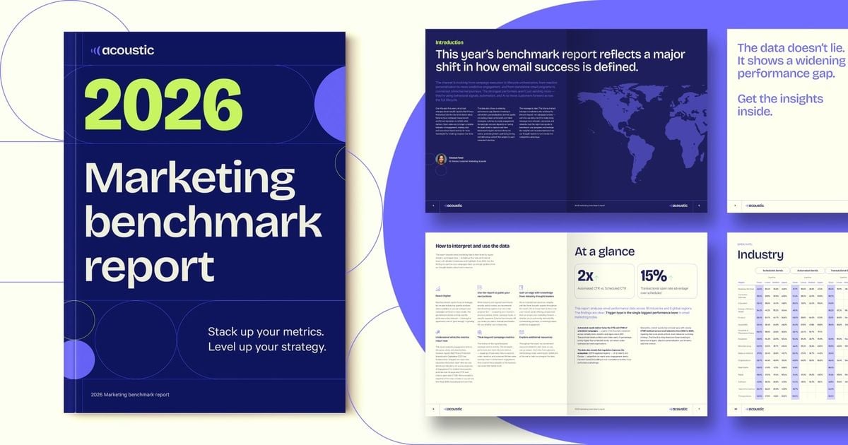 2026 marketing benchmark report