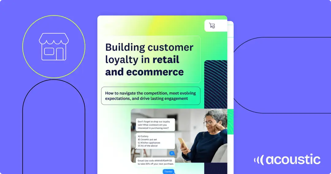 Cover of the retail and ecommerce loyalty report